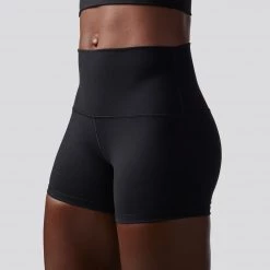Born Primitive New Heights Booty Shorts (Black) Bottoms
