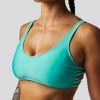 Born Primitive Ripple Bikini Top (Teal) Clearance Vault