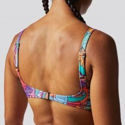 Born Primitive Ripple Bikini Top (Flower Child) Clearance Vault