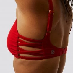 Born Primitive Ripple Bikini Top (Bright Red) Clearance Vault 9 Born Primitive Ripple Bikini Top (Bright Red) Clearance Vault