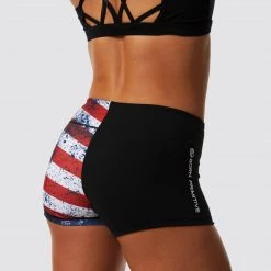 Born Primitive Double Take Booty Shorts (Patriot Edition)