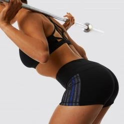 Born Primitive First Responder Rise & Grind Booty Shorts (Thin Blue Line Gunmetal) 9 Born Primitive First Responder Rise & Grind Booty Shorts (Thin Blue Line Gunmetal)