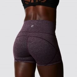 Born Primitive Your New Favorite Booty Shorts 2.0 (Heather Plum) Limited Edition