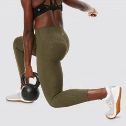 Born Primitive Fierce Leggings (Olive Drab)