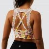 Born Primitive The Milk And Muscles Nursing Sports Bra (Watercolor Fields)