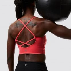 Born Primitive High Tide Sports Bra (Fiery Rose)