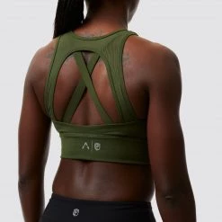Born Primitive Clearance Vault X-Factor Sports Bra (ATF-Tactical Green)