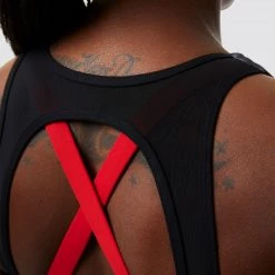 Born Primitive First Responder X-Factor Sports Bra (Thin Red Line Gunmetal)