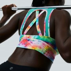 Born Primitive X-Factor Sports Bra (Rainbow Tie Dye) Clearance Vault