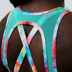 Born Primitive X-Factor Sports Bra (Rainbow Tie Dye) Clearance Vault
