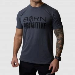 Born Primitive New Arrivals No Weight Classes In The Jungle T-Shirt (Heavy Metal)