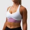 Born Primitive New Arrivals The Bella Bra (White/Bubblegum)
