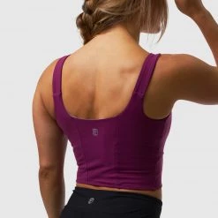 Born Primitive Extend Sports Bra (Magenta)