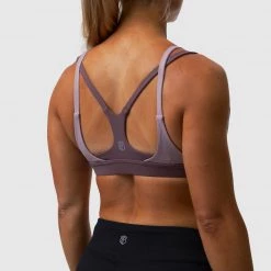 Born Primitive The Eclipse Sports Bra (Washed Mauve)