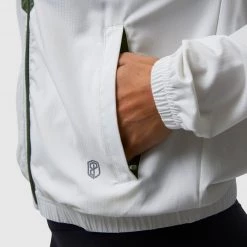 Born Primitive The Ohana Jacket (White/Basil) New Arrivals