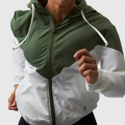 Born Primitive The Ohana Jacket (White/Basil) New Arrivals