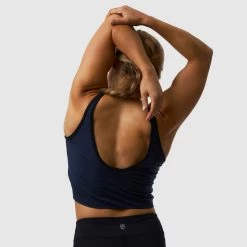 Born Primitive Gratitude Crop Tank (Navy) New Arrivals