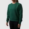 Born Primitive Female Waffle Crewneck Pullover (Evergreen)