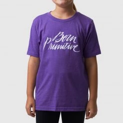 Born Primitive Kids Brand Calligraphy T-Shirt (Purple Rush) 10 Born Primitive Kids Brand Calligraphy T-Shirt (Purple Rush)