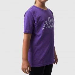 Born Primitive Kids Brand Calligraphy T-Shirt (Purple Rush) 11 Born Primitive Kids Brand Calligraphy T-Shirt (Purple Rush)