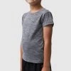 Born Primitive SNQR Boys Athleisure Tee (Heather Grey) Something Not Quite Right