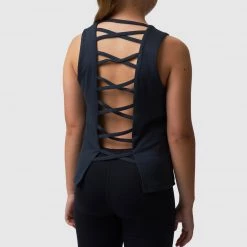 Born Primitive Girls String Me Along Top (Black) Clearance Vault