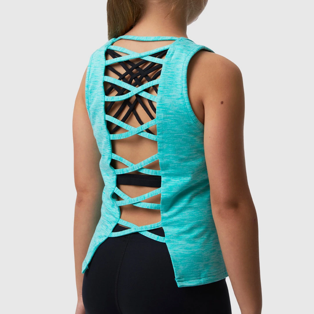 Born Primitive Girls String Me Along Top (Teal) 3 Born Primitive Girls String Me Along Top (Teal)