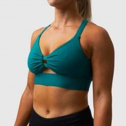 Born Primitive The Tenacity Sports Bra (Deep Emerald)