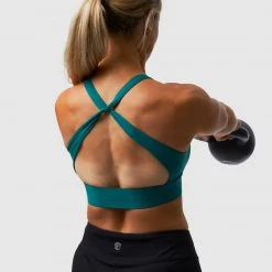 Born Primitive The Tenacity Sports Bra (Deep Emerald)