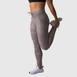 Born Primitive New Arrivals GRIT Fusion Leggings (Taupe Earth)