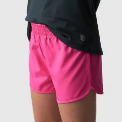 Born Primitive Girls Track Shorts (Pink)