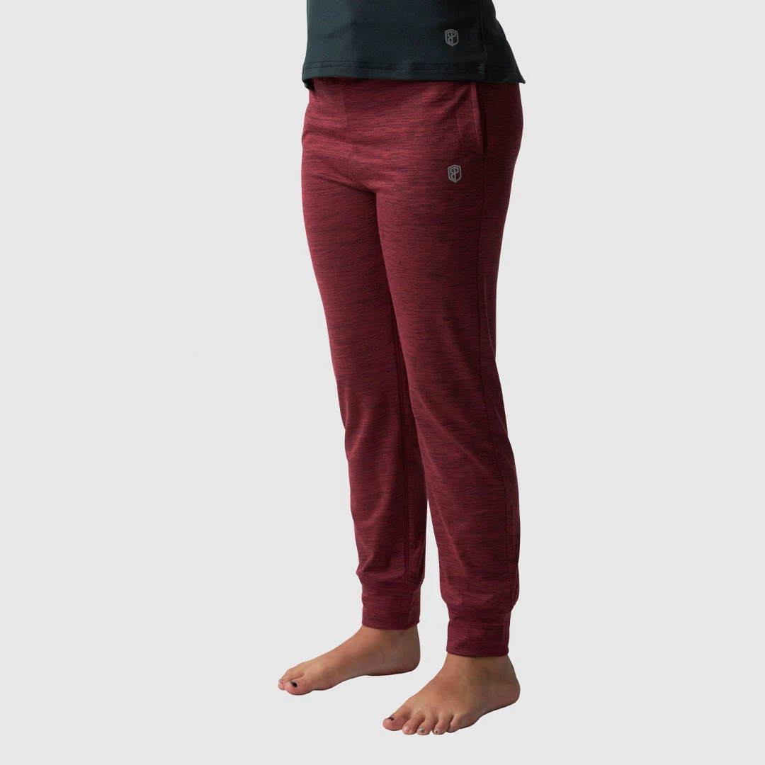 Born Primitive Clearance Vault Unisex Kids Rest Day Athleisure Joggers (Maroon) 3 Born Primitive Clearance Vault Unisex Kids Rest Day Athleisure Joggers (Maroon)