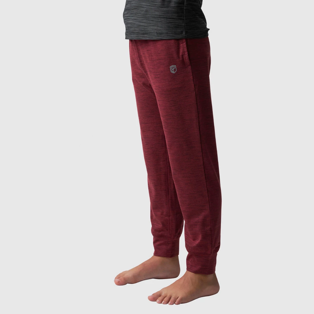 Born Primitive Clearance Vault Unisex Kids Rest Day Athleisure Joggers (Maroon) 4 Born Primitive Clearance Vault Unisex Kids Rest Day Athleisure Joggers (Maroon)