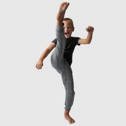 Born Primitive Clearance Vault Unisex Kids Rest Day Athleisure Joggers (Heather Grey)