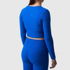 Born Primitive The Summit Crop Top (Electric Royal)