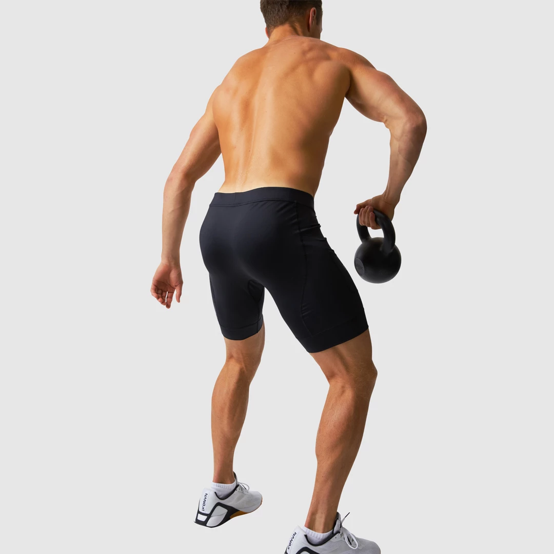 Born Primitive Men's Compression Shorts (Black) 4 Born Primitive Men's Compression Shorts (Black)