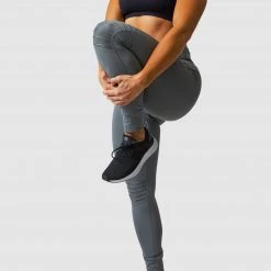 Born Primitive Pleated Moto Leggings (Gunmetal)