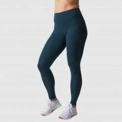 Born Primitive Your Go To Full Length Leggings 2.0 (Deep Teal)