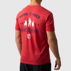 Born Primitive The American Protector 2.0 T-Shirt (Red)