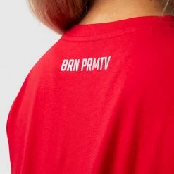 Born Primitive The Training Crop Tee (Lava) Limited Edition