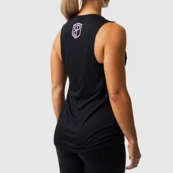 Born Primitive Neon Rainbow Flowy Muscle Tank (Black) New Arrivals