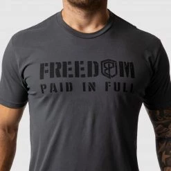 Born Primitive New Arrivals Freedom Paid In Full T-Shirt (Heavy Metal) 7 Born Primitive New Arrivals Freedom Paid In Full T-Shirt (Heavy Metal)
