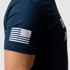 Born Primitive New Arrivals Best Defense Foundation Logo Tee (Midnight Navy)