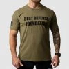 Born Primitive Best Defense Foundation Logo Tee (Military Green) 1 Born Primitive Best Defense Foundation Logo Tee (Military Green)