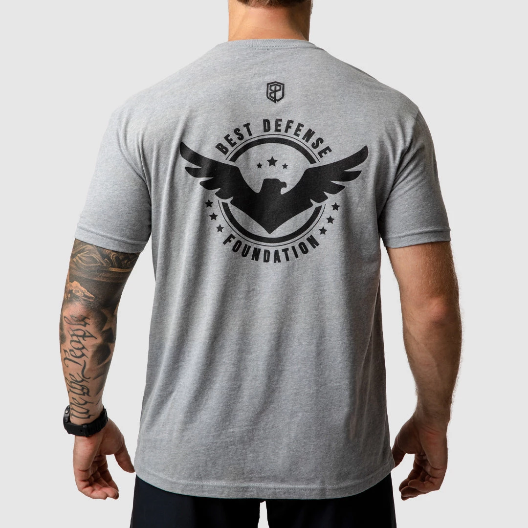 Born Primitive Best Defense Foundation Logo Tee (Dark Heather Grey) 6 Born Primitive Best Defense Foundation Logo Tee (Dark Heather Grey)