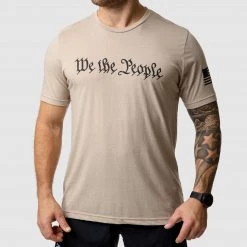 Born Primitive Tops We The People Tee (Tan)