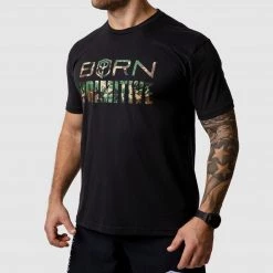 Born Primitive The Hungriest Man Eats 2.0 (Woodland- Black)