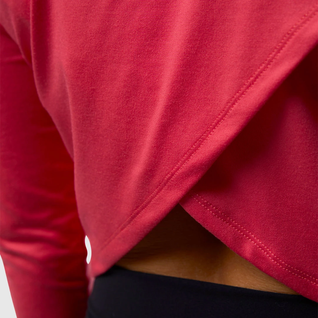 Born Primitive Limited Edition Cross You Off Cropped Long Sleeve (Fiery Rose) 5 Born Primitive Limited Edition Cross You Off Cropped Long Sleeve (Fiery Rose)