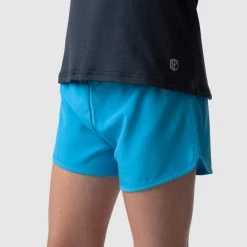 Born Primitive Girls Track Shorts (Electric Blue)