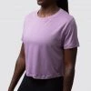Born Primitive Free Spirit Athleisure Crop Tee (Wild Orchid)